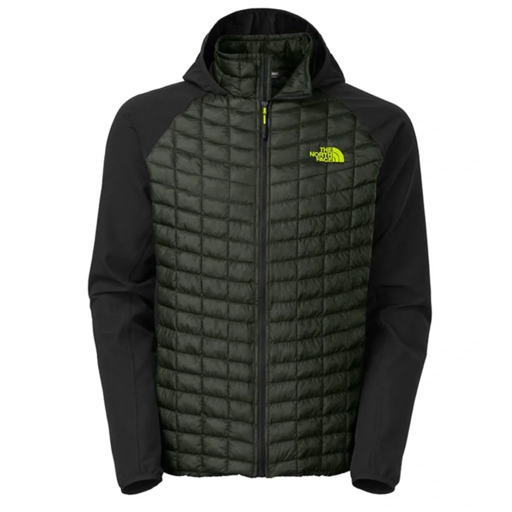 The North Face Thermoball Hybrid Hooded Quilted Puffer Jacket